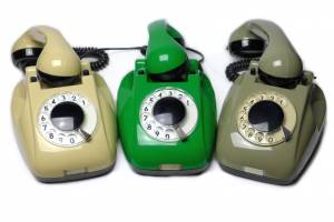 Telefony RWT CB-631 i CB-662 (po prawej)