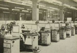Pierwotna taśma montażowa aparatów RWT, lata 1964-66.